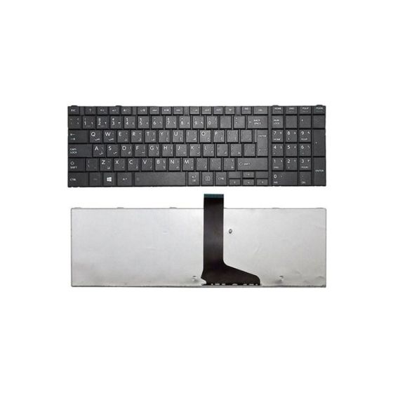 كيبورد بديلة لتوشيبا C850، وC855 - اسود