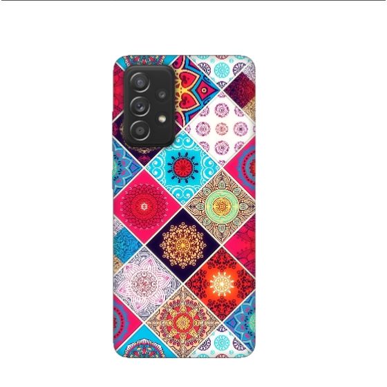 Colorful Silicone Printed Back Cover for Samsung Galaxy A13 4G