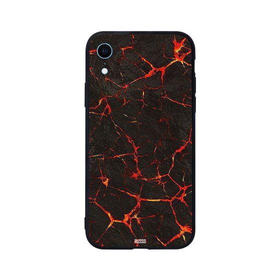Lava Marble Pattern Printed Back Cover for Apple iPhone XR