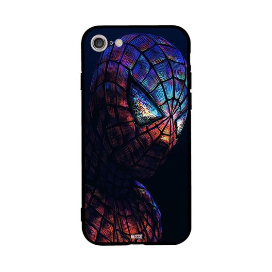 Spiderman Close Look Printed Back Cover for Apple iPhone 8