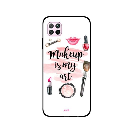 Zoot Makeup Is My Art Printed Back Cover for Huawei Nova 7i