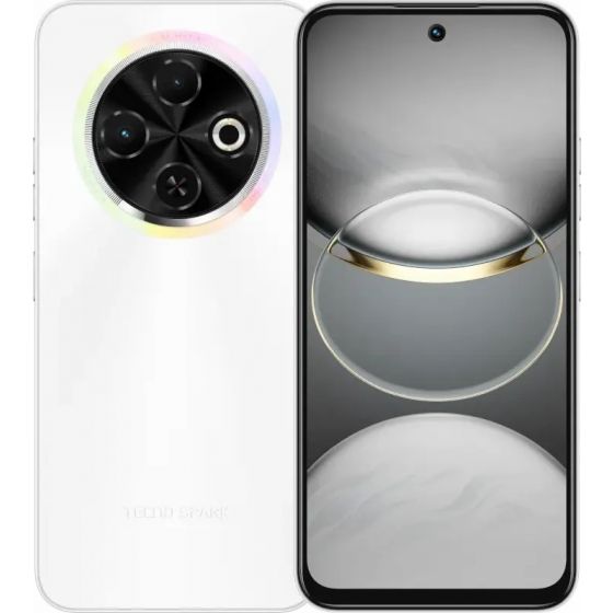 Tecno Spark 30C, 256GB, 8GB RAM, 4G, Dual SIM - Orbit White