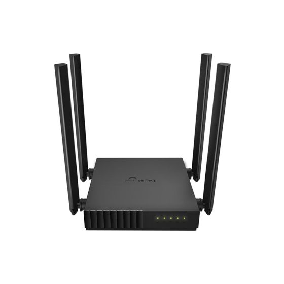 راوتر واي فاي مزدوج النطاق تي بي لينك AC1200 مع 4 هوائي، 1.4 جيجاهرتز، اسود - ارتشر C54