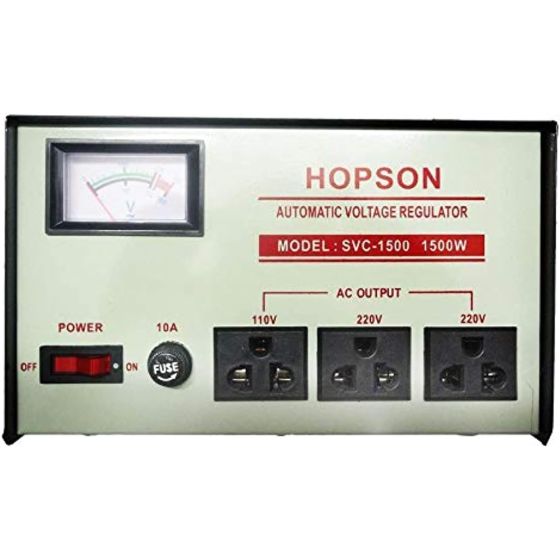 Hopson Automatic Voltage Stabilizer, 1500 Watt - SVC-1500W