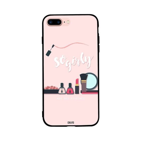 So Girly Makeup Printed Back Cover for Apple iPhone 8 Plus