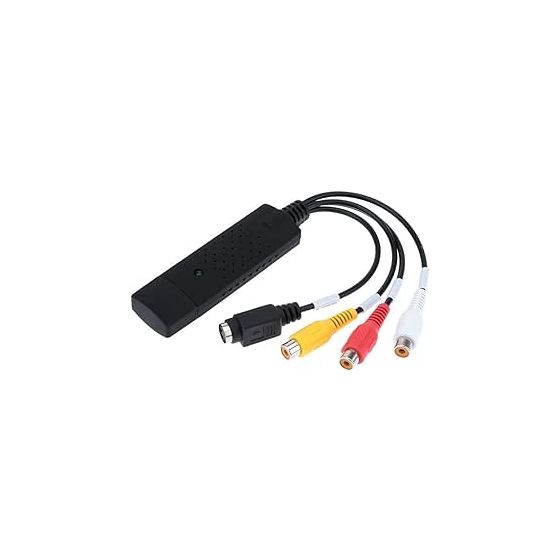 محول التقاط صوت وصورة محمول USB-A - اسود