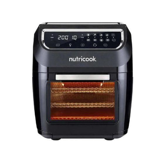 Nutricook 4 In 1 Air Fryer, 12 Liters, 1800 Watt, Black - AF9204S