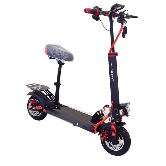 Winnersky E10 ProMax Electric Scooter, Up to160 KG, Black-003