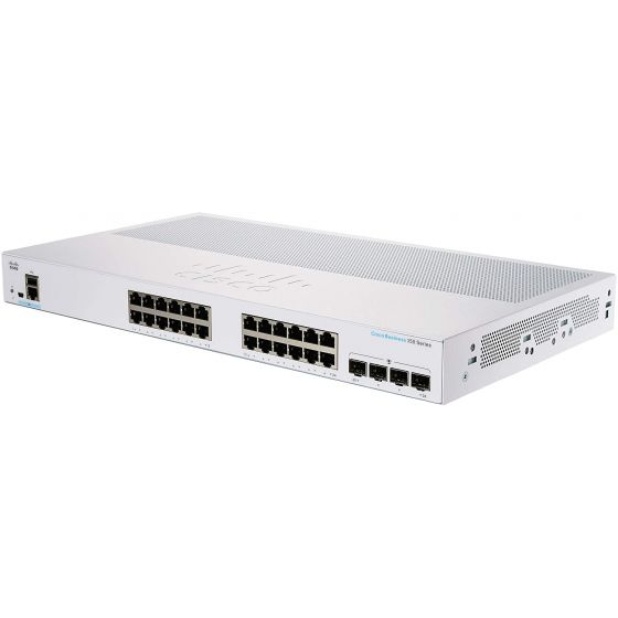 Cisco Managed Desktop Switch, 24 Ports - CBS350-24T-4G