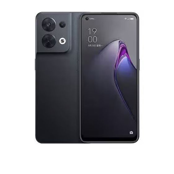 اوبو رينو 8 بشريحتين، 256 جيجا، 8 جيجا رام، شبكة 5G - اسود - بدون ضمان