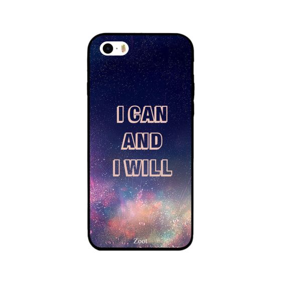 I Can And Will Printed Back Cover for Apple iPhone 5S