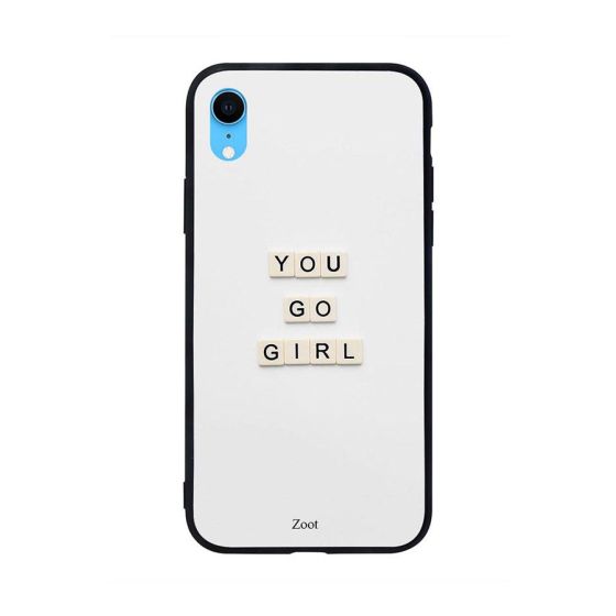 You Go Girl Printed Back Cover for Apple iPhone XR