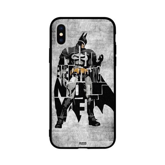 جراب ظهر بطبعة عبارة Not Everything Yet لابل ايفون XS