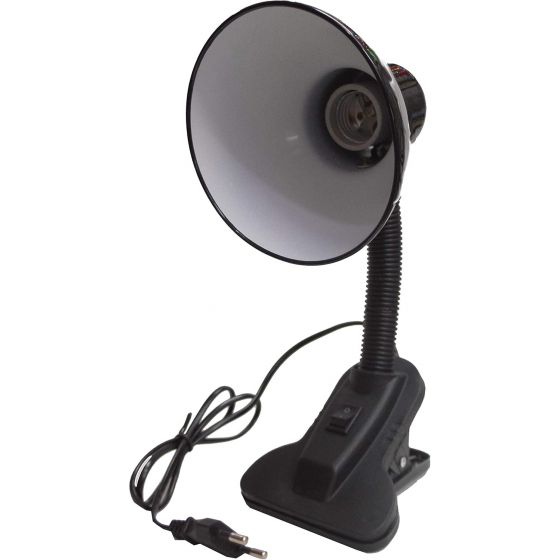 Electric Desk Lamp, 10 Watts- Black