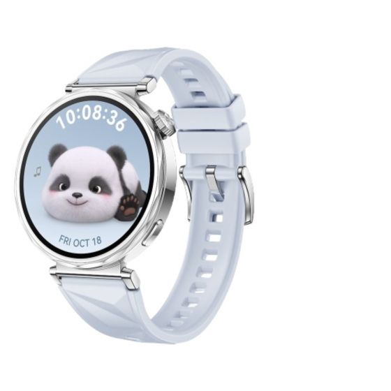 Huawei GT 5 Smart Watch, 41mm, Silver Case and Blue Strap - JANA-B19FC