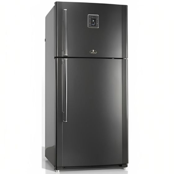 ثلاجو نوفروست كريازي، 450 لتر، 16 قدم، اسود - KH450LN