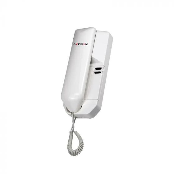 Advision Audio Door Intercom, 2 Button, White - AD-H302