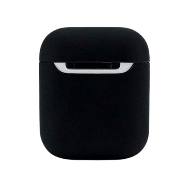 Protective Silicone AirPods Case separate head - Black