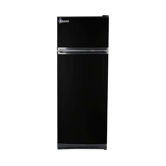 ثلاجة بنجوين سمارت بفريزر علوي، 303 لتر، اسود - FG330L-2D