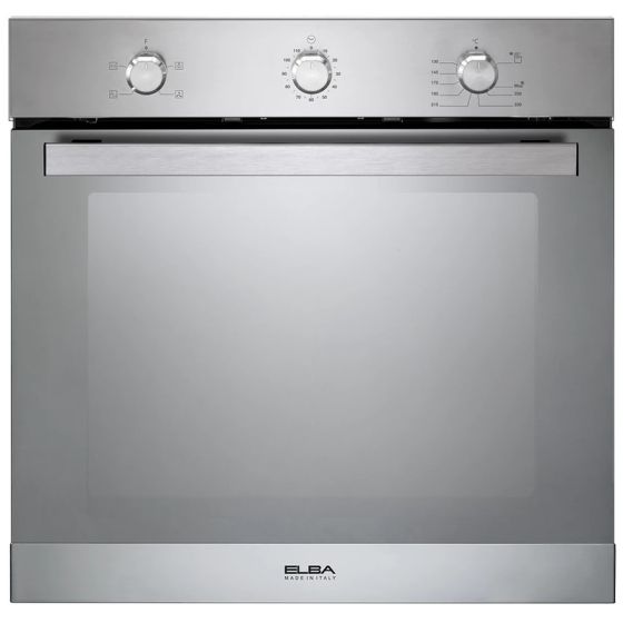 Elba Built-in Gas Oven, with Grill, 62 Liters, Stainless Steel- AL6XLXFG