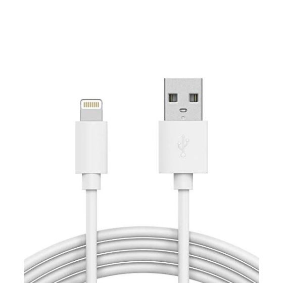 كابل USB 2.0 الى لايتنينج  للشحن ونقل البيانات، 1 متر، ابيض - A1480