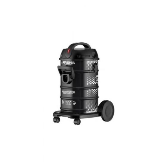 Arshia Barrel Vacuum Cleaner, 2400 Watt, Black - VC612-2604BS