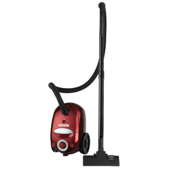مكنسة كهربائية من دايو، 1600 واط، احمر - RC381R