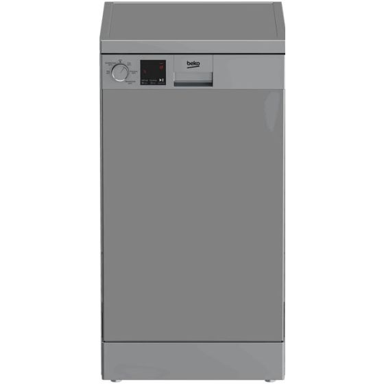 Beko Dishwasher, 10 Place Settings, Silver - DVS05020S