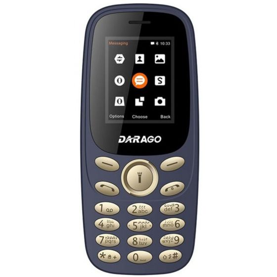 هاتف محمول دراجو D3 بشريحتين اتصال، 2G - ازرق