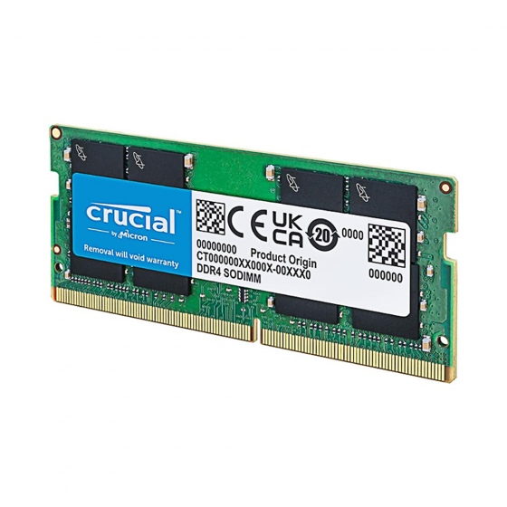 Crucial SODIMM, 8GB, DDR4 RAM- 3200MHz