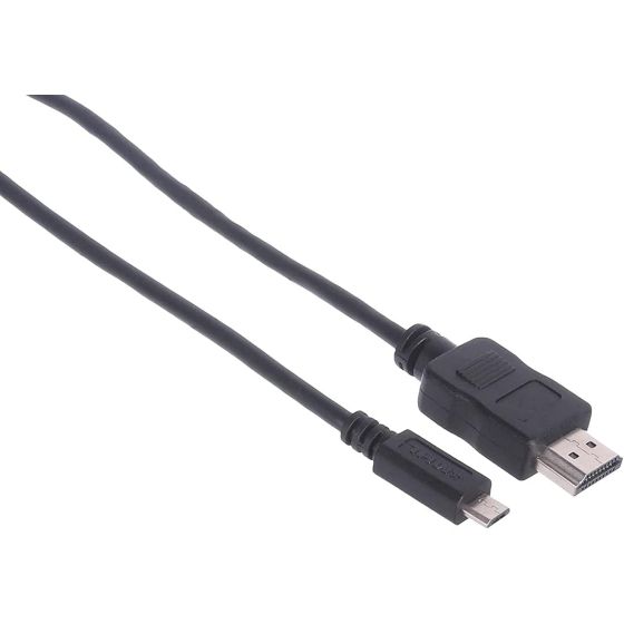Keendex Kx2233 MHL HDMI Male to Micro Male Cable, 2 m - Black-result.feed.gl_electronics-size