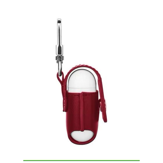 Leather Case for Apple AirPods- Red