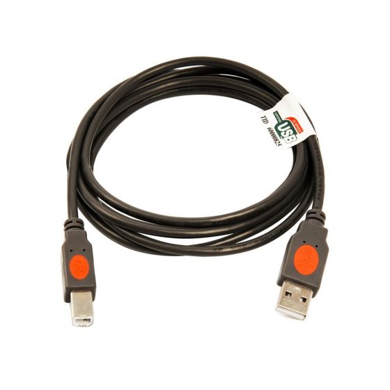 2B USB Printing Cable, 1.8 Meter, Black - DC117