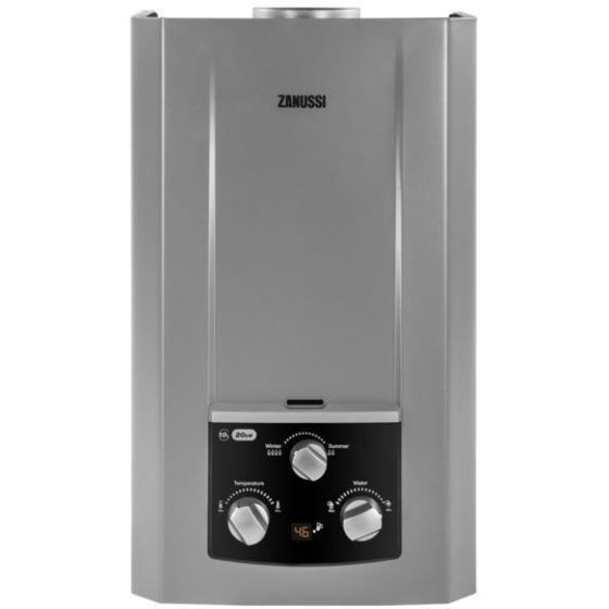 Zanussi Gas Water Heater, 10 Liters, Silver - 945105571