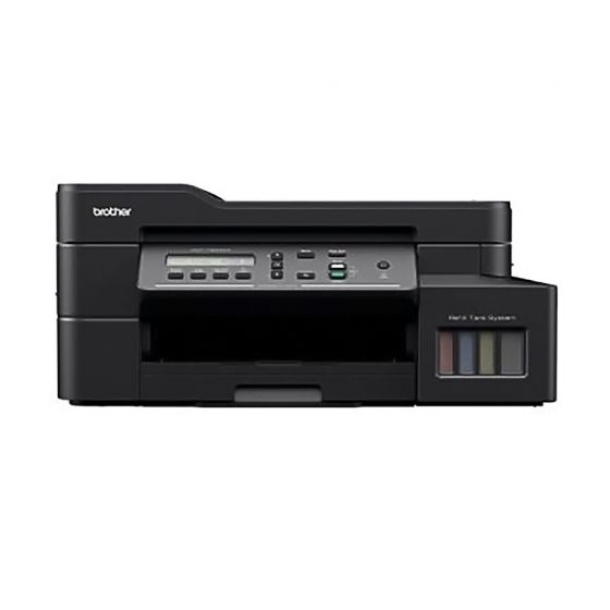 طابعة لاسلكية بتانك حبر براذر متعددة الأغراض، اسود- DCP-T820DW