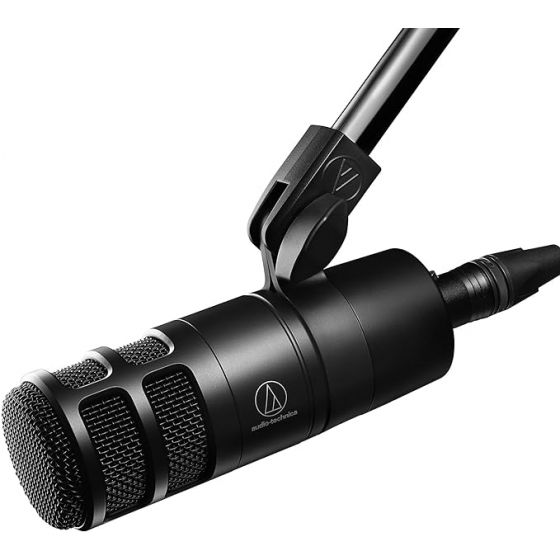 Audio Technica Wired Hypercardioid Dynamic Microphone, Black - AT2040