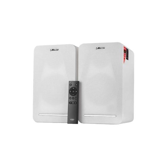 F&D Bluetooth Speaker, 2.0 Channel, 2 Pieces, White - R40BT