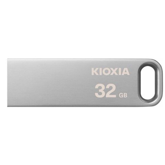 فلاش درايف USB كيوكسيا ترانس ميموري U366، سعة 32 جيجا، فضي - LU366S032GG4