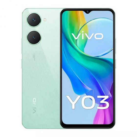 فيفو Y03 بشريحتين، 64 جيجا، 4 جيجا رام، 4G LTE - اخضر