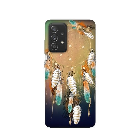 DC Feathers Silicone Printed Back Cover for Samsung Galaxy A13 4G