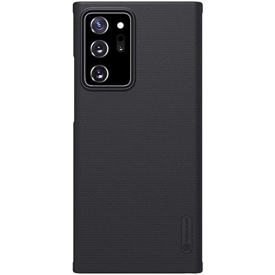 Samsung Galaxy Note 20 Ultra/Note 20 Ultra 5G Case Cover Original Nillkin Super Frosted Shield Matte cover case for Samsung Galaxy Note 20 Ultra/Note 20 Ultra 5G by Nice.Store.UAE (BLACK)