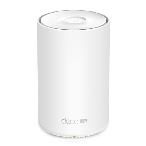 TP-Link Deco X20-DSL Wired and Wireless VDSL Whole Home Mesh WiFi 6 Router, 5 Ports, White - AX1800 