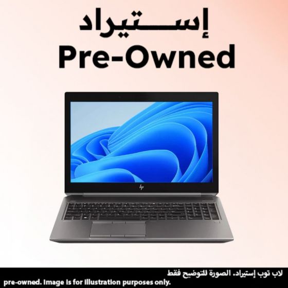 HP ZBook 15 G6 Laptop, Intel Core i7-9850H, 512GB SSD, 32GB RAM, 15.6 Inch FHD, NVIDIA Quadro T1000 4GB GDDR5, Windows 10 Pro - Grey (Pre-Owned), Grade A, 6 Months Warranty