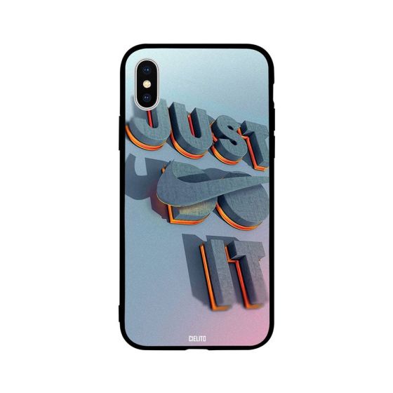Just Do It 3D Printed Back Cover for Apple iPhone XR