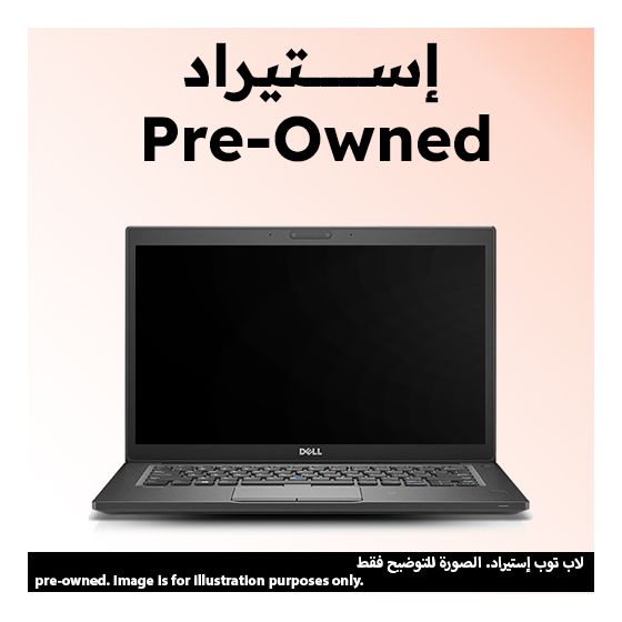 لاب توب ديل لاتيتيود 7480، انتل كور I7-7600U، سعة 256 جيجا SSD، رام 8 جيجا، شاشة 14 بوصة، دقة FHD، كارت انتل HD جرافيكس 620، فري دوس - اسود (استيراد)، فئة A، ضمان 6 شهور