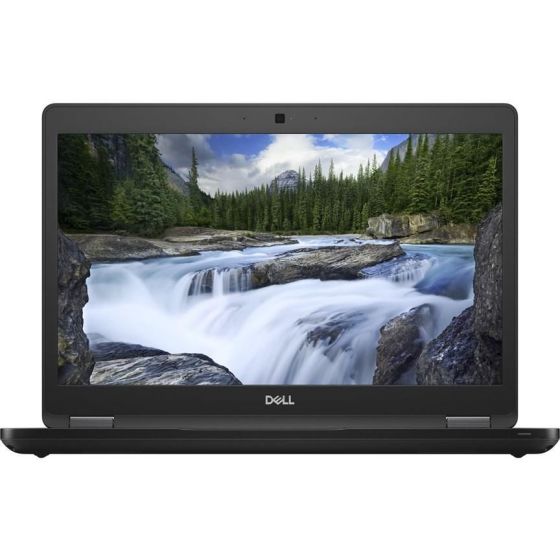 Dell Latitude 5490 Laptop, Intel Core i5-8250U, 14 Inch, 500GB, 4GB RAM, UHD Graphics 620,  Windows 10 Pro - Black