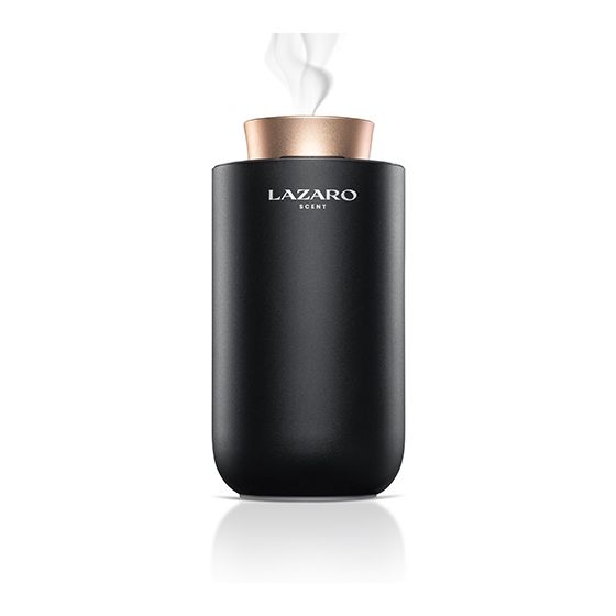 معطر جو للسيارة لازارو سينت Z1 قابل للشحن، 10 مل - اسود وذهبي