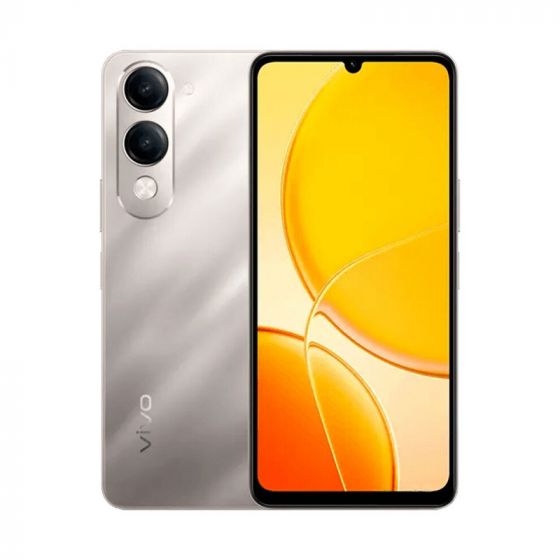 Vivo Y04, 128GB, 4GB RAM, 4G LTE, Dual SIM - Titanium Gold