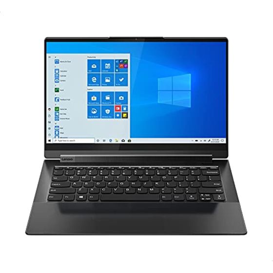 لاب توب لينوفو يوجا 9 14ITL5، انتل كور i7-1185G7، شاشة 14 بوصة تعمل باللمس، هارد 1 تيرا SSD، رام 16 جيجا، كارت شاشة انتل ايريس Xe جرافيكس، ويندوز 10 - اسود
