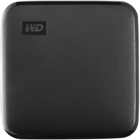 Western Digital Elements SE External SSD Hard Drive, 2TB, Grey - WDBAYN0020BBK-WESN